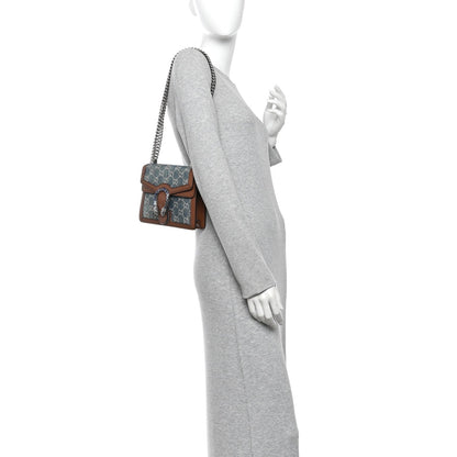Mini Calfskin Shoulder Bag - Blue