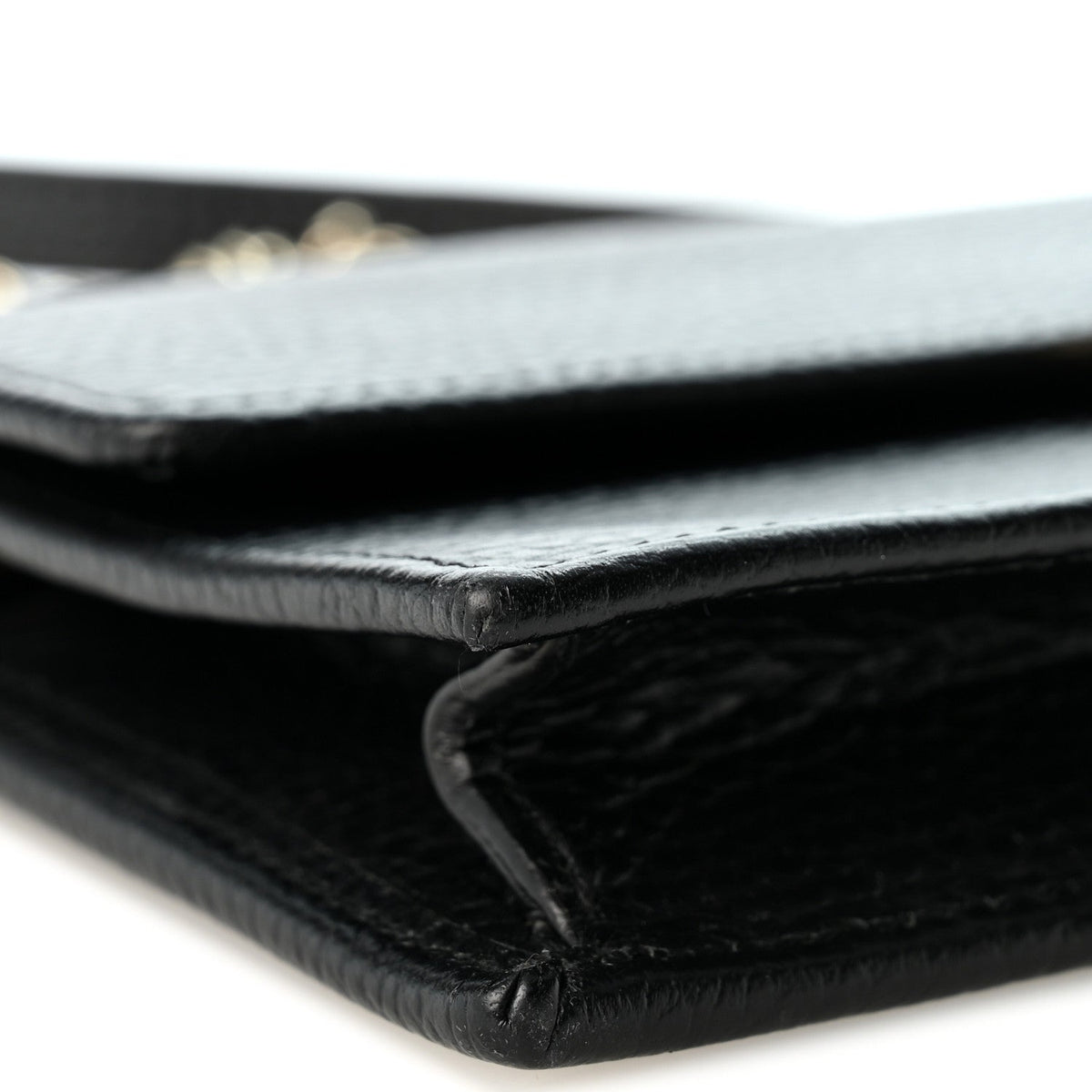 Calfskin Wallet Bag - Black