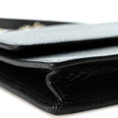 Calfskin Wallet Bag - Black