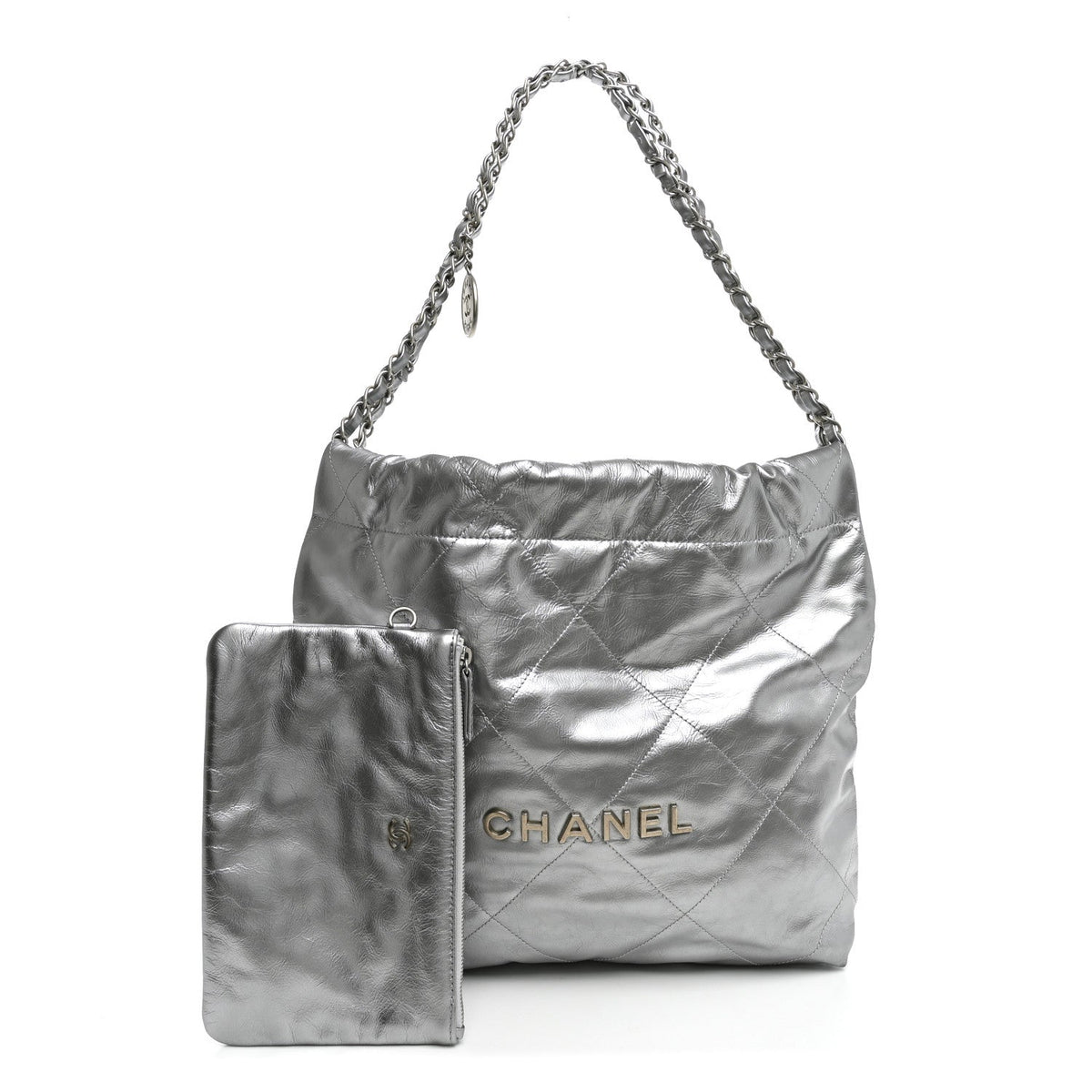 Small Quilted Calfskin Handbag