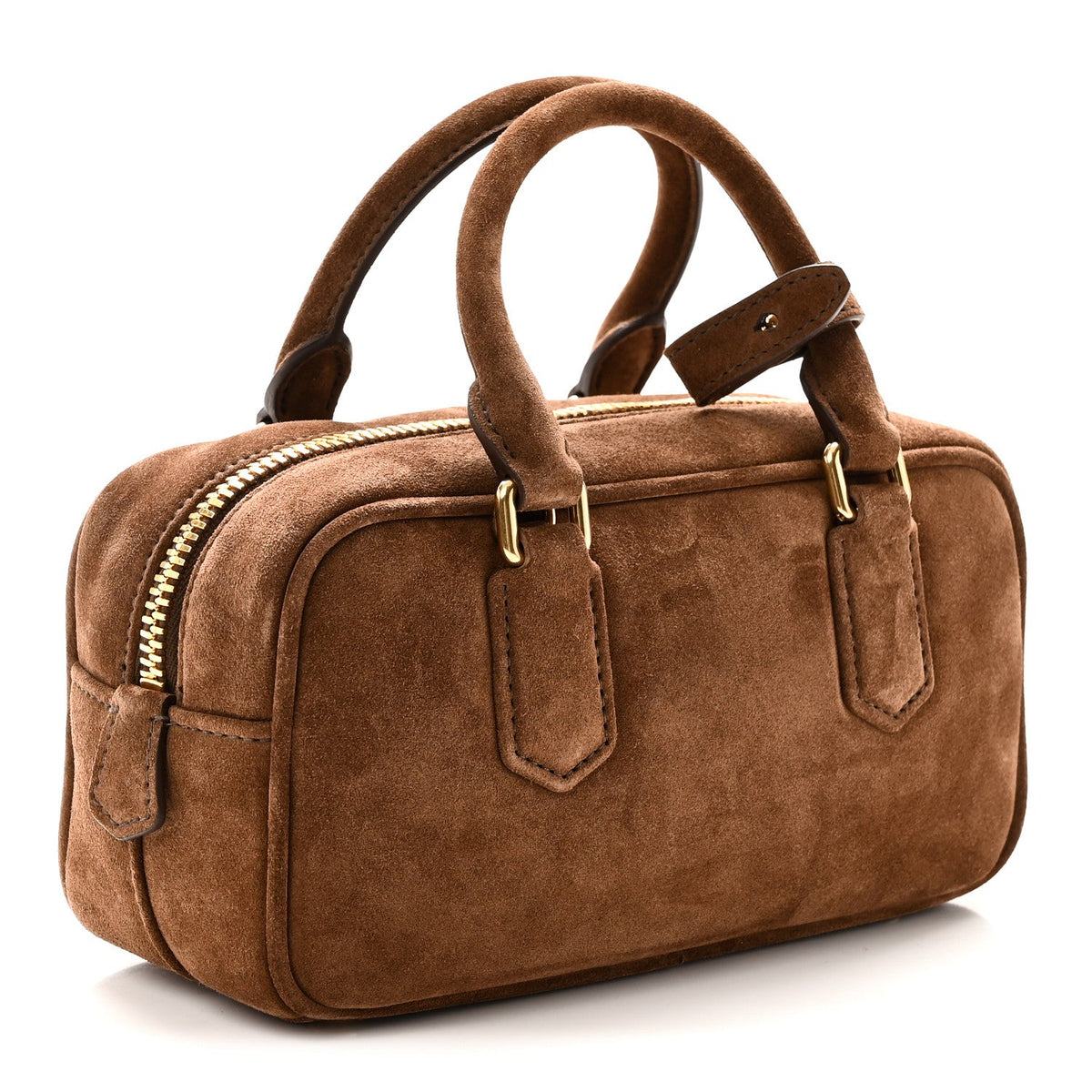 Suede Handbag