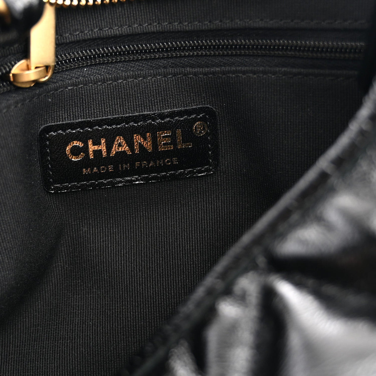 Quilted Lambskin Hobo Bag - Black
