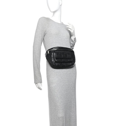 Calfskin Belt Bag - Black