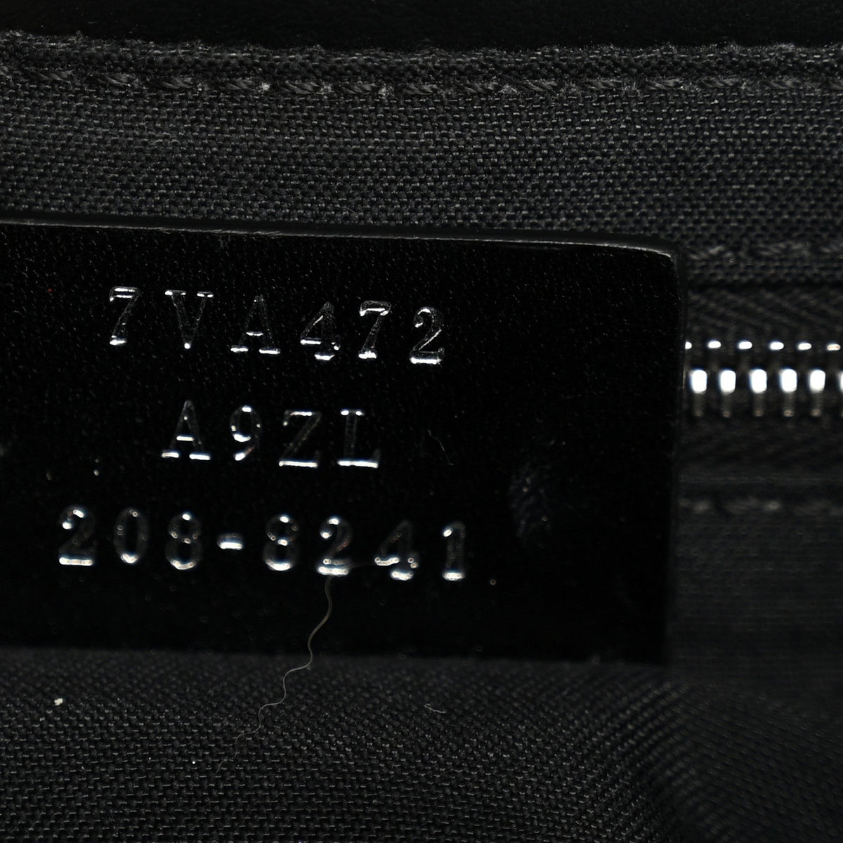 Fabric Belt Bag - Black