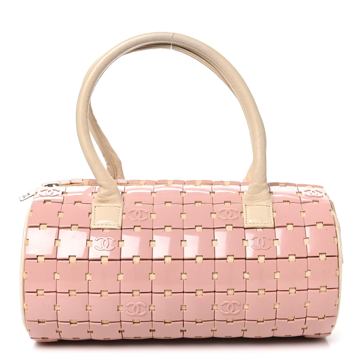 Lambskin Handbag - Pink
