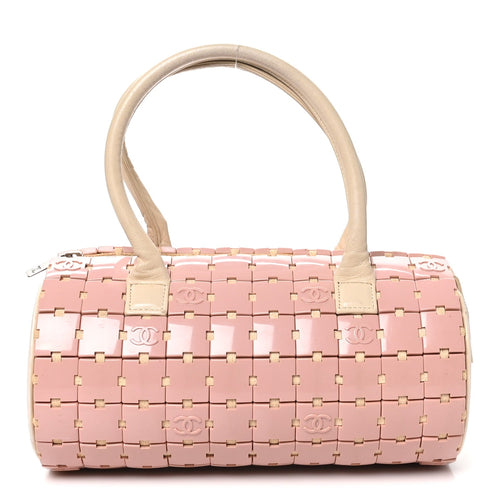 Lambskin Handbag - Pink