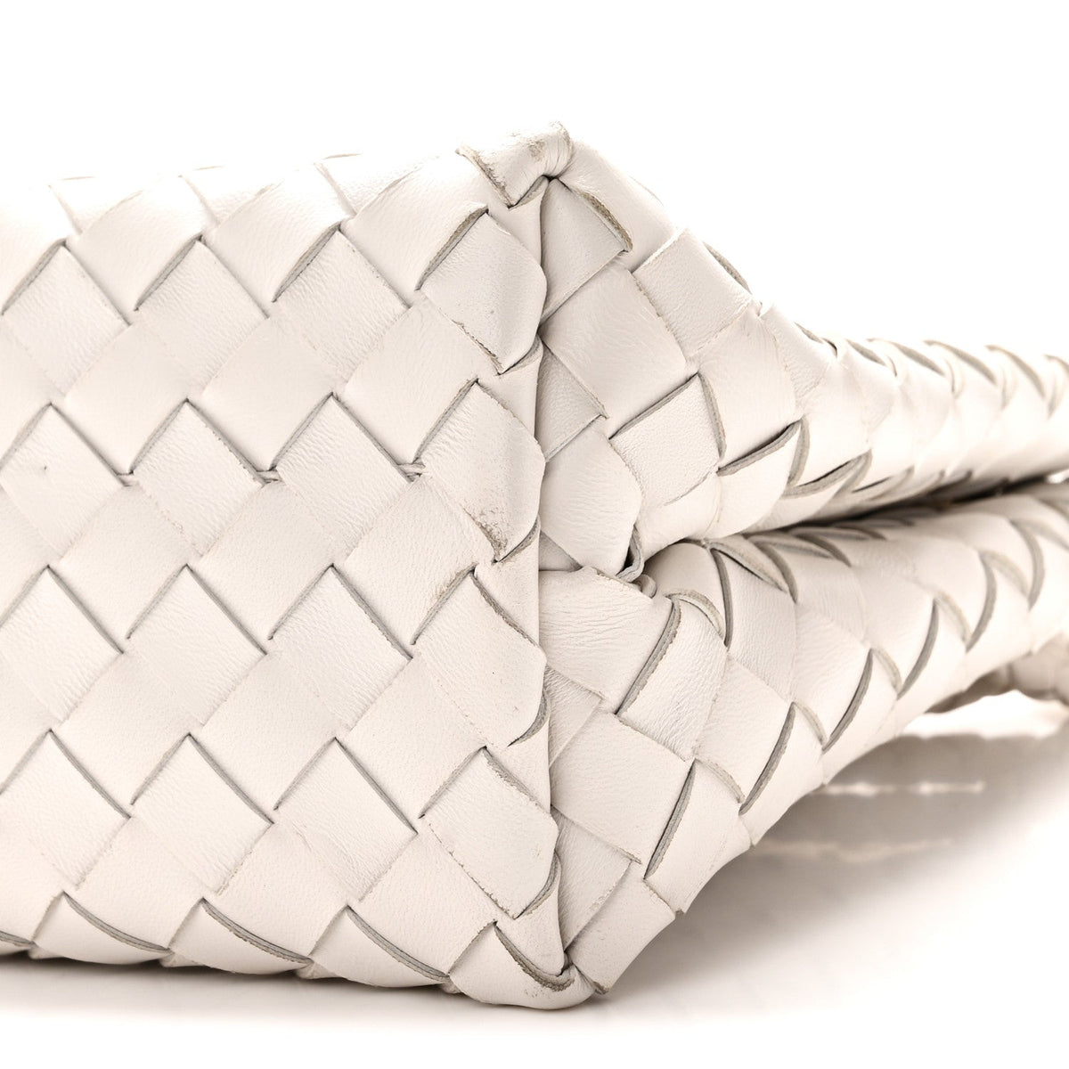 Small Nappa Shoulder Bag - White