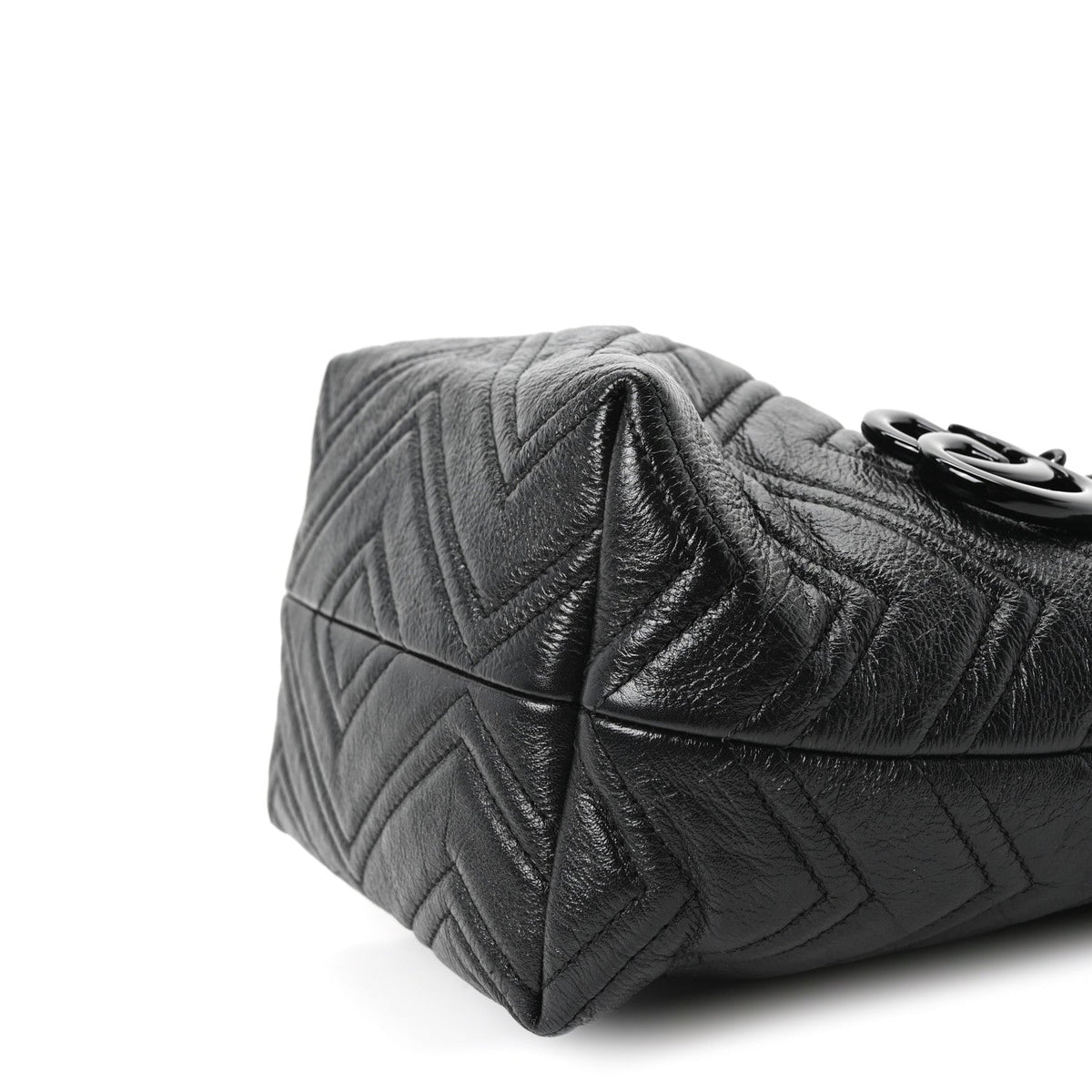 Small Nappa Tote Bag - Black