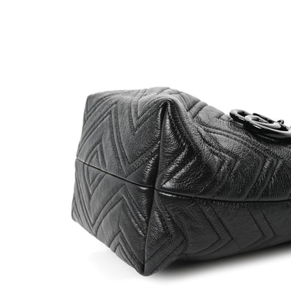 Small Nappa Tote Bag - Black