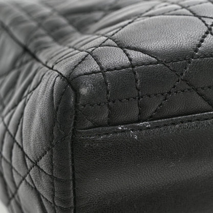 Medium Lambskin Handbag - Black