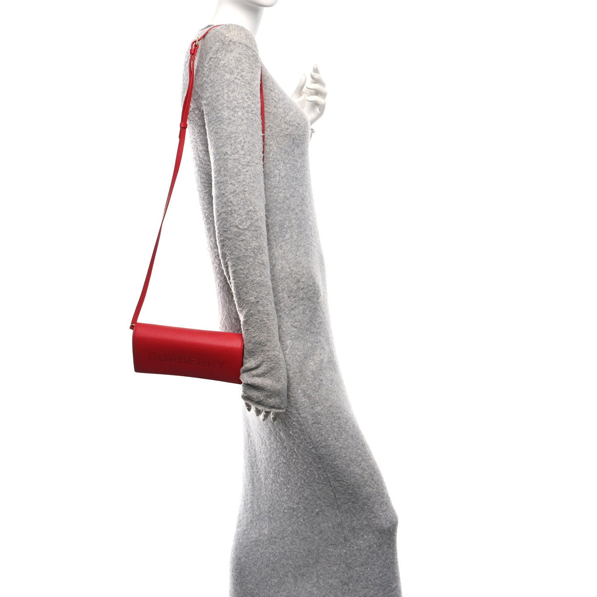 Calfskin Wallet Bag - Red