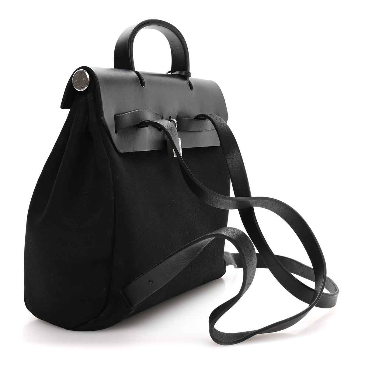 Calfskin Backpack - Black
