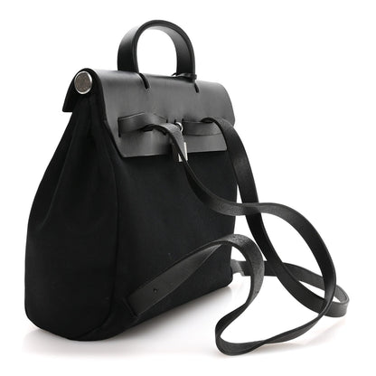 Calfskin Backpack - Black