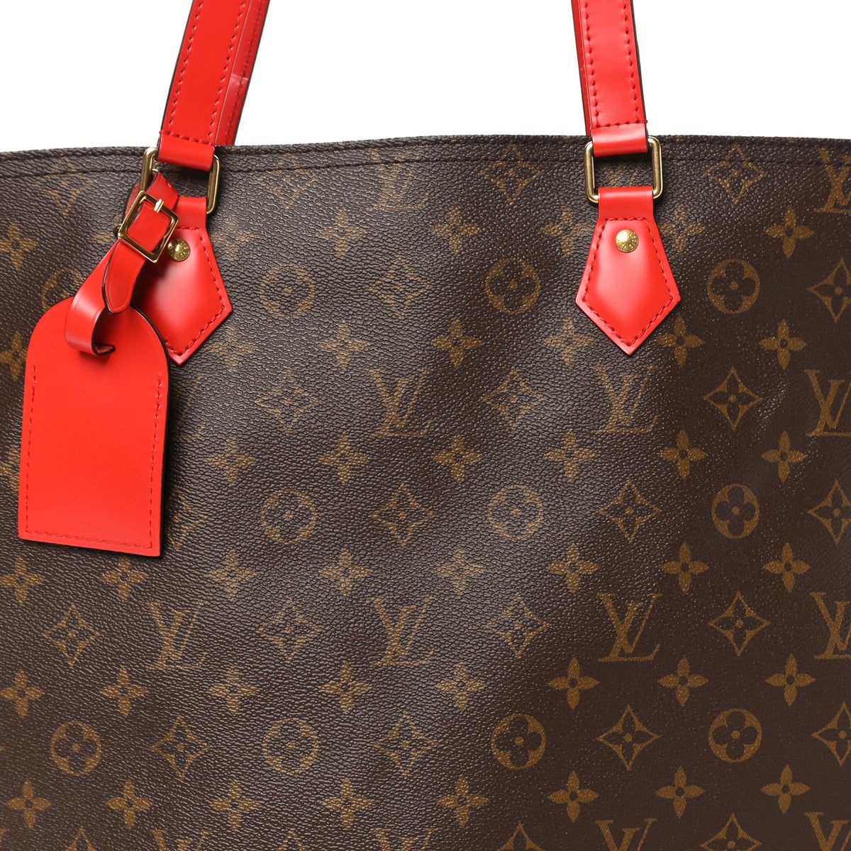 Monogram All-In Mm Coquelicot Handbag