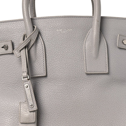 Small Calfskin Handbag - Grey