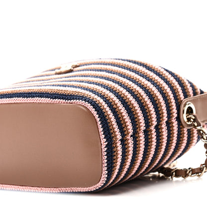 Lambskin Hobo Bag - Brown