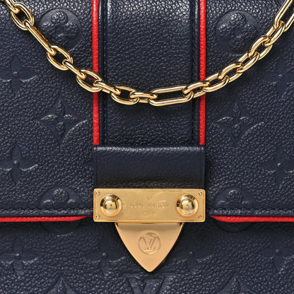 Empreinte Saint Sulpice Pm Marine Rouge Handbag