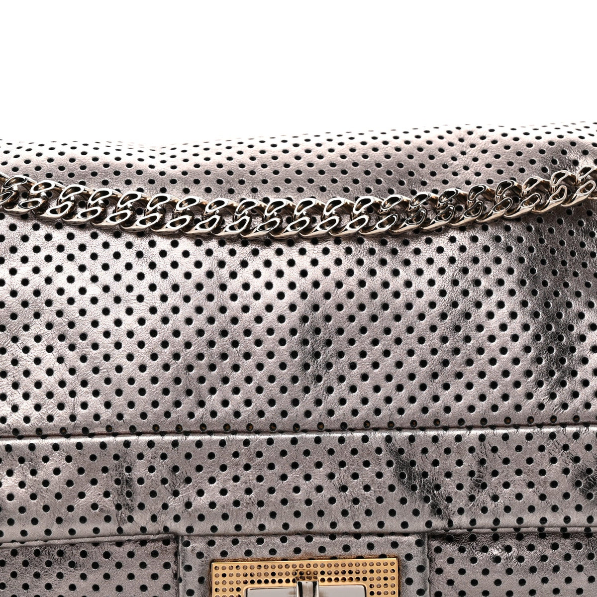 Calfskin Flap Shoulder Bag