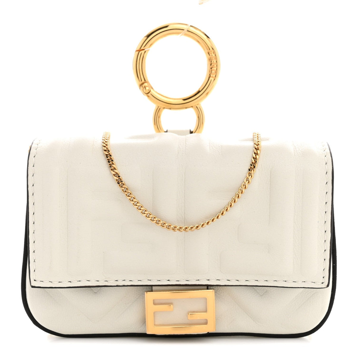 Nano Nappa Handbag - White