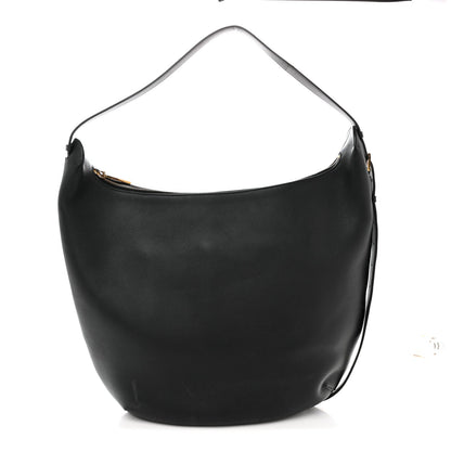 Calfskin Handbag - Black
