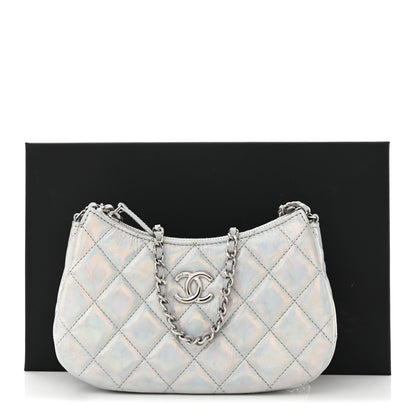 Quilted Goatskin Clutch Bag
