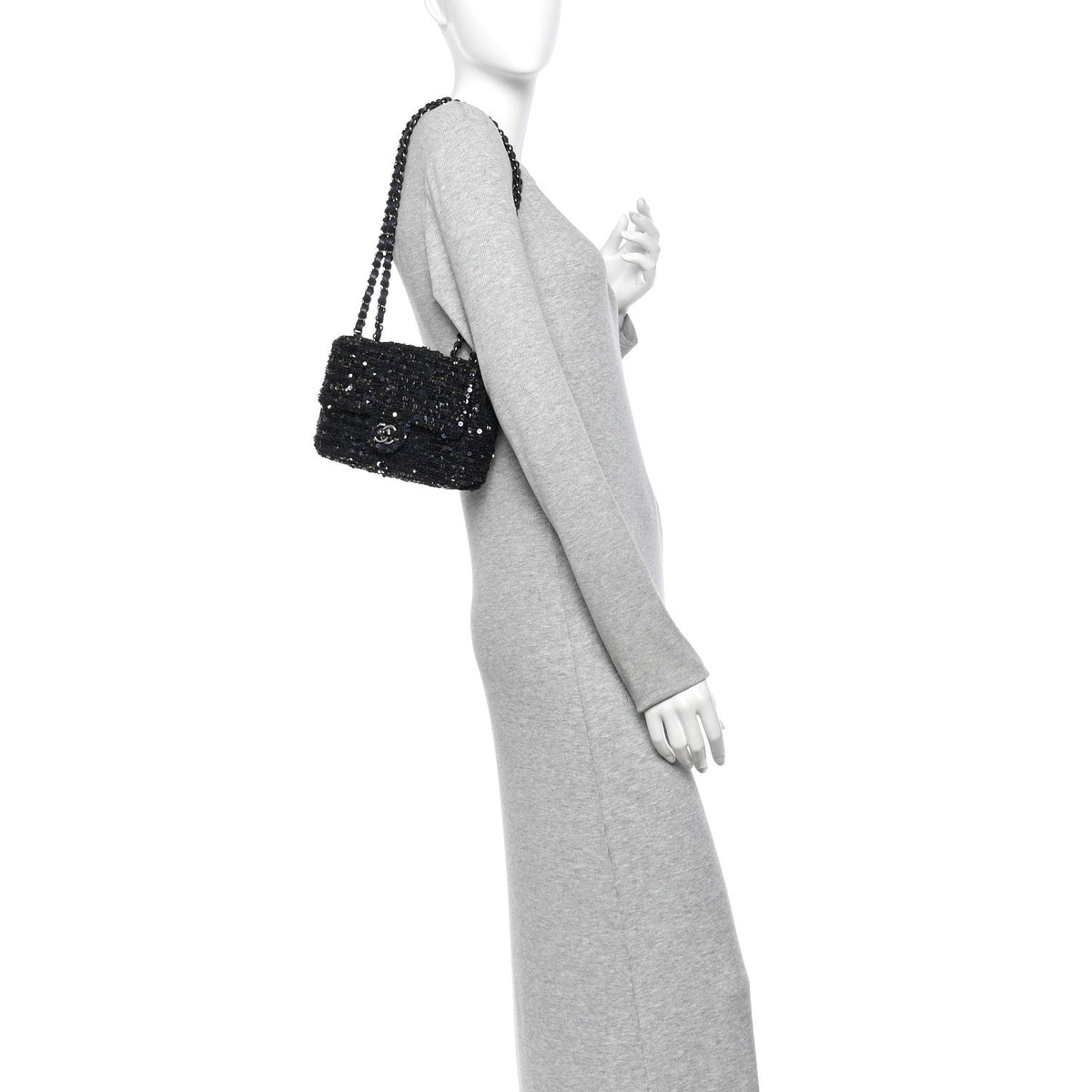 Mini Flap Shoulder Bag - Tan