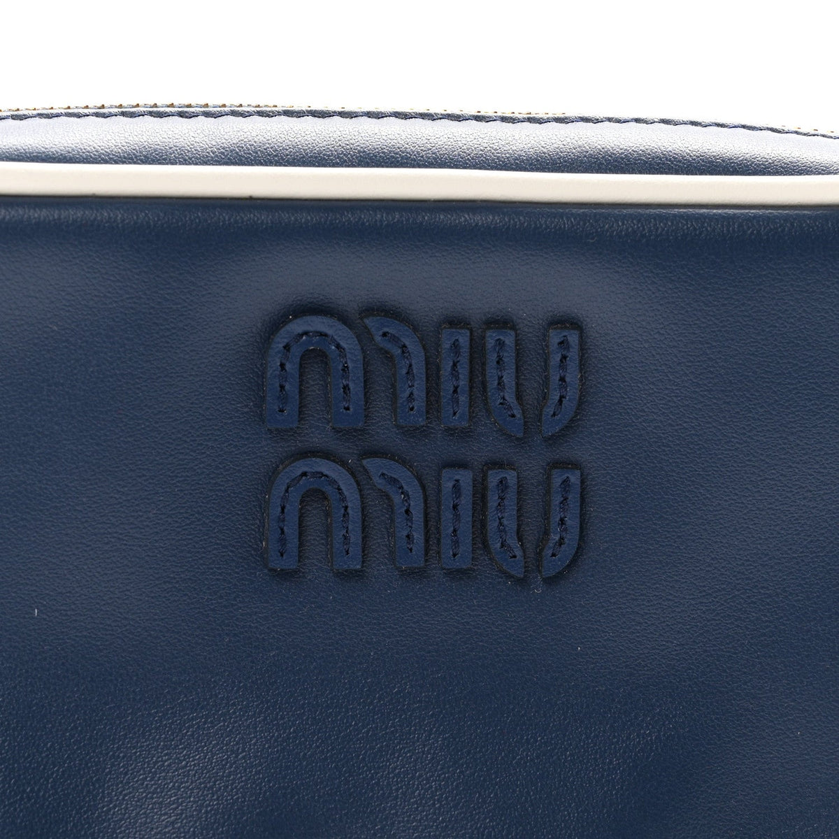 Mini Calfskin Handbag - Blue
