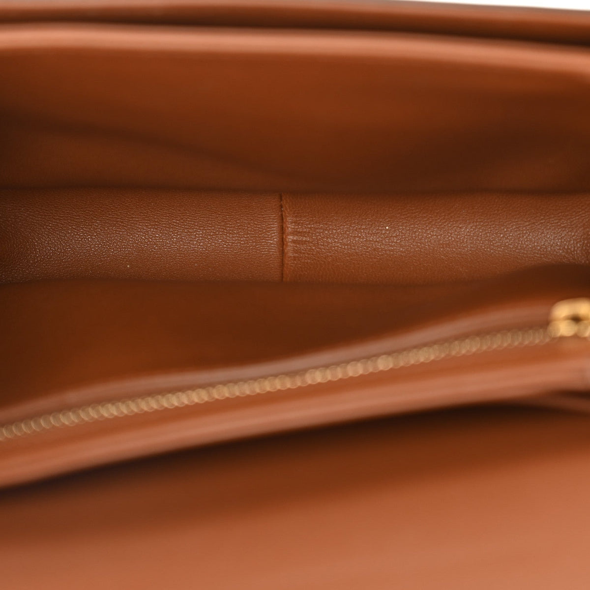 Calfskin Canvas Handbag - Tan