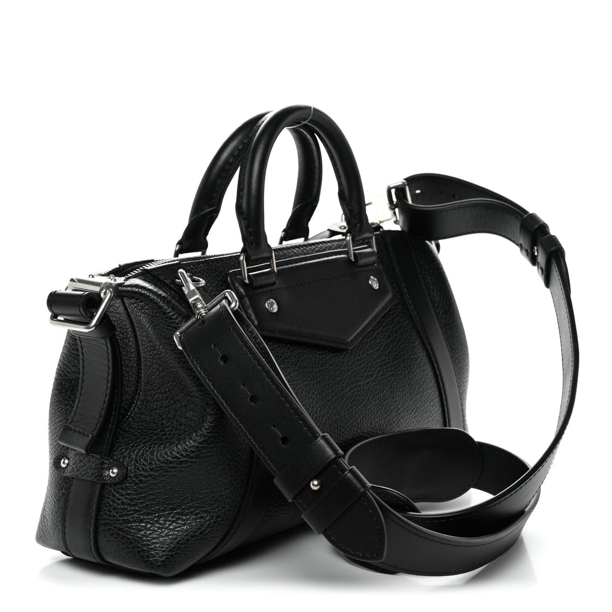 Lambskin Handbag - Black