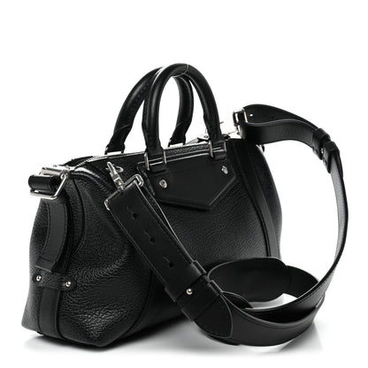 Lambskin Handbag - Black
