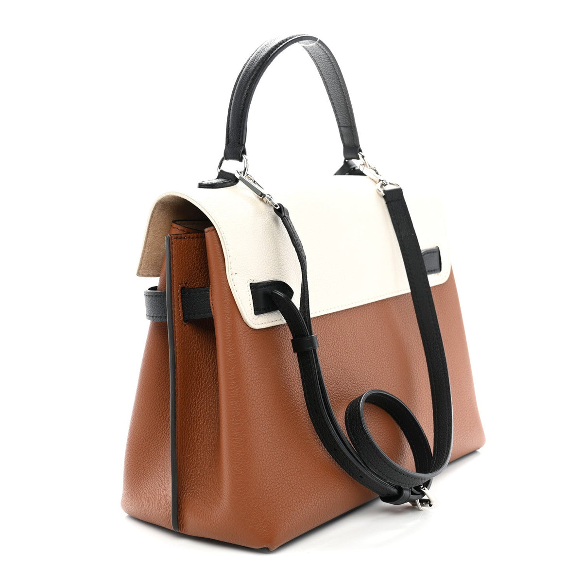 Calfskin Handbag - Black