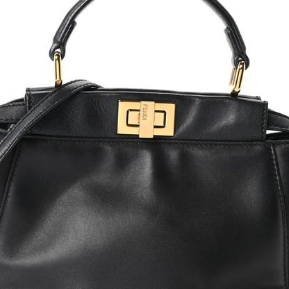 Mini Nappa Satchel Bag - Black