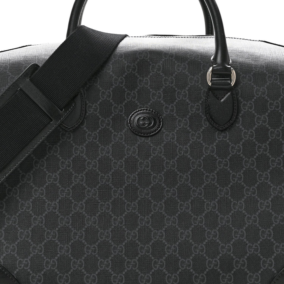 Large Calfskin Handbag - Black