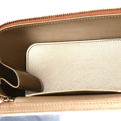 Small Quilted Lambskin Handbag - Brown