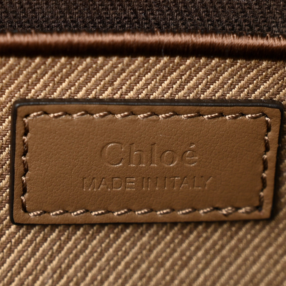 Medium Calfskin Canvas Tote Bag