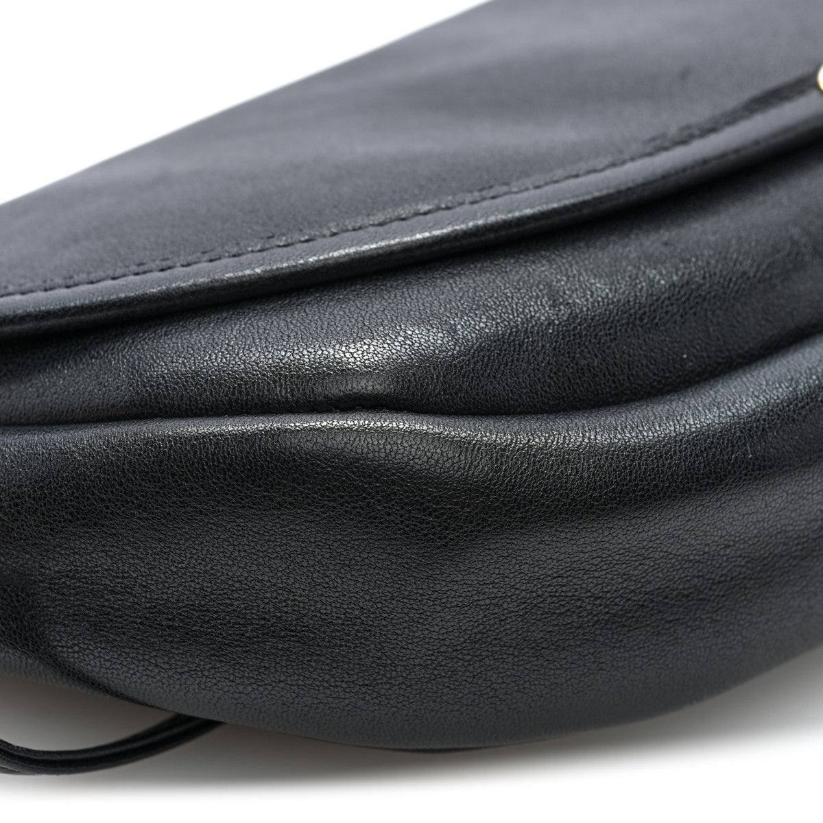 Lambskin Handbag - Black