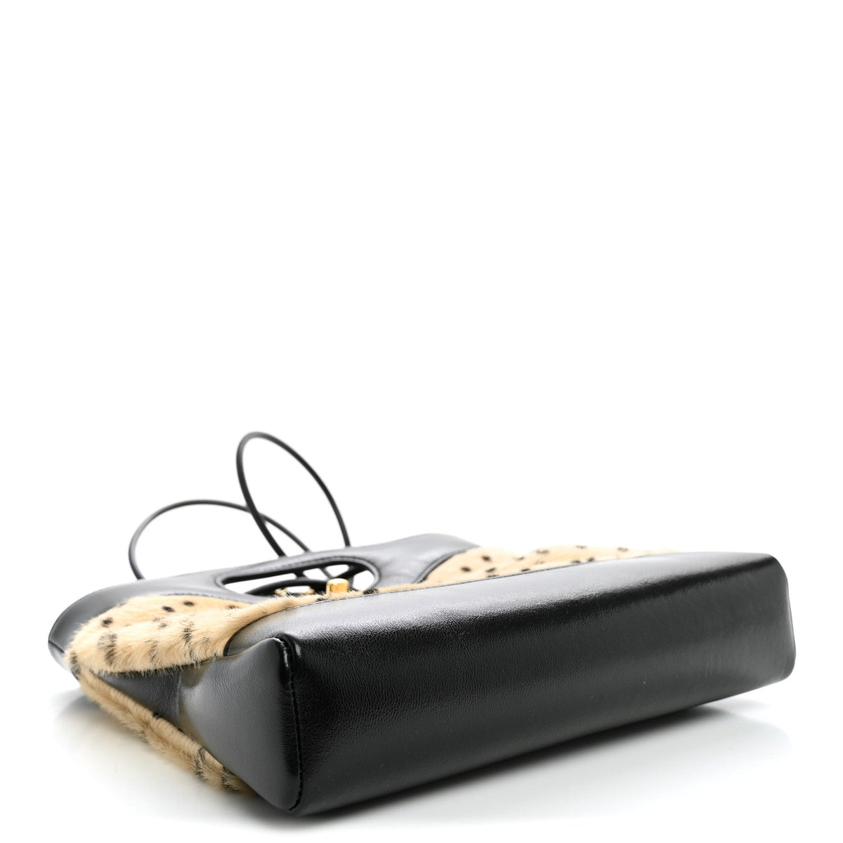 Mini Lambskin Handbag - Beige