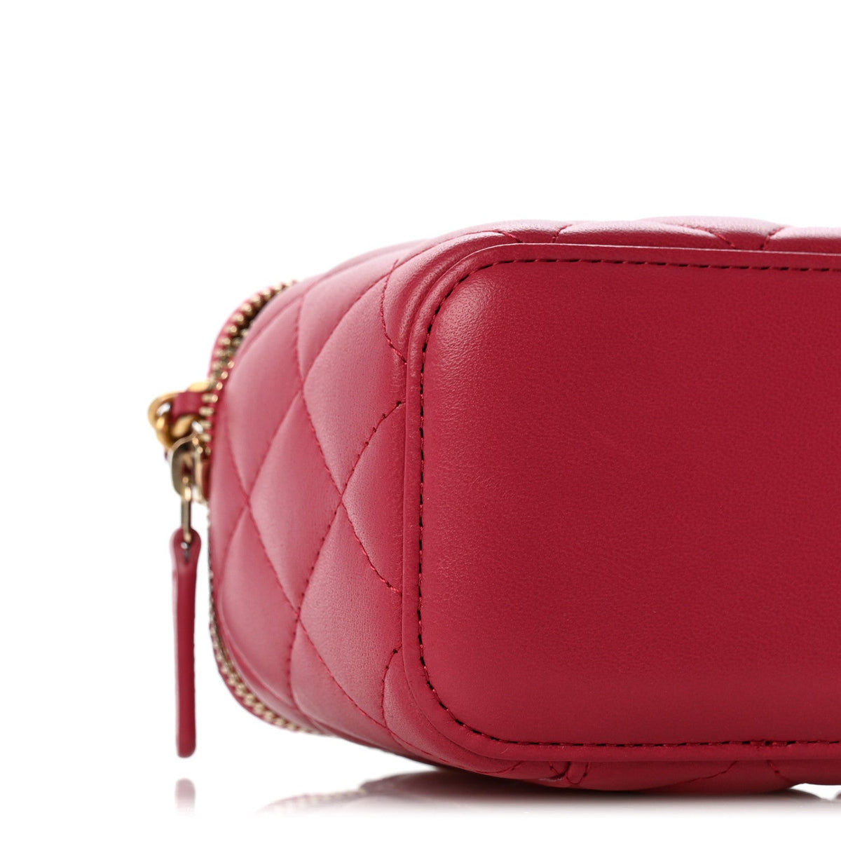 Mini Quilted Lambskin Handbag - Pink