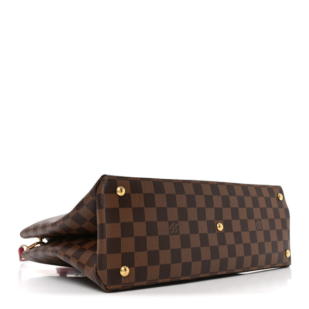 Damier Ebene Lv Riverside Lie De Vin Handbag