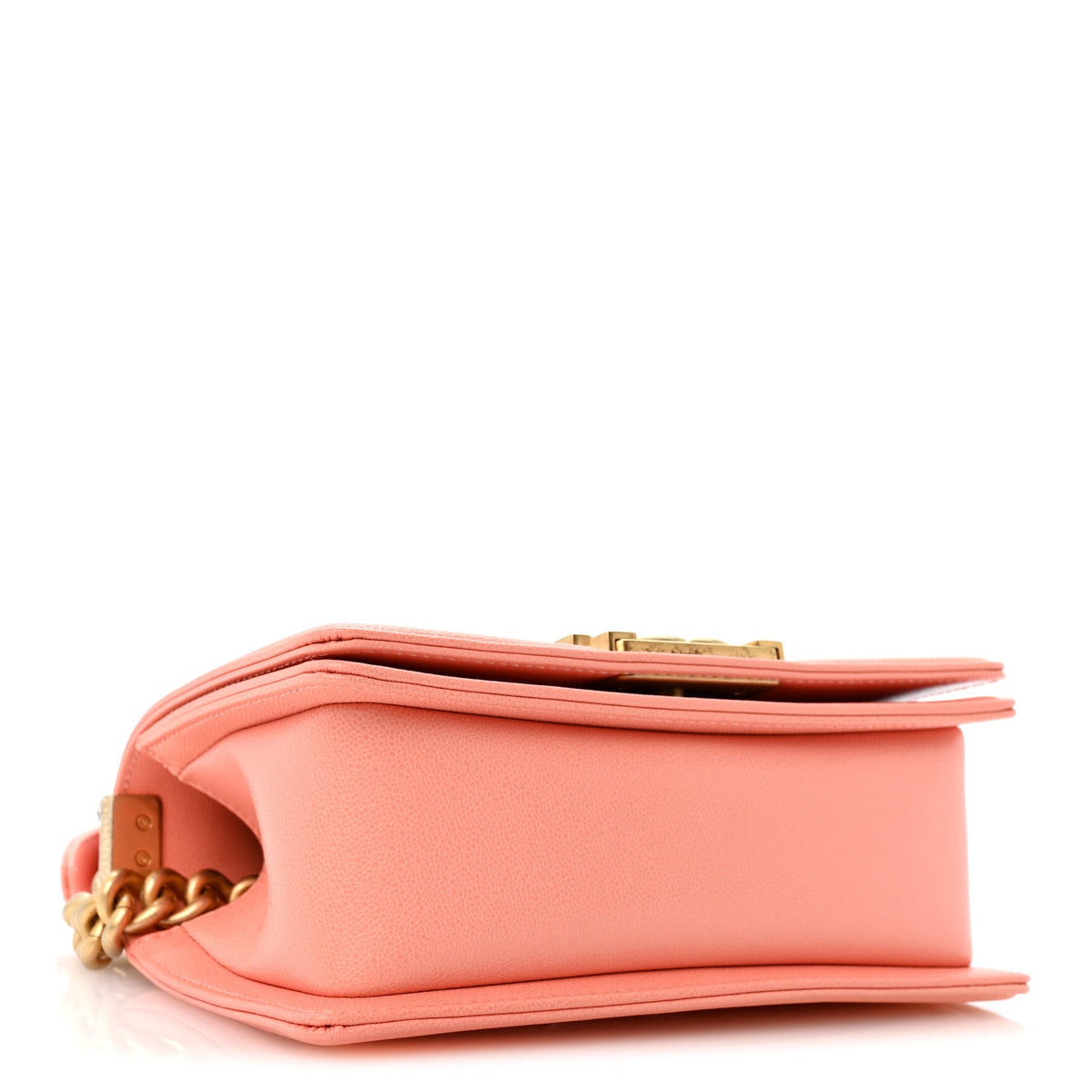 Small Quilted Caviar Flap Shoulder Bag