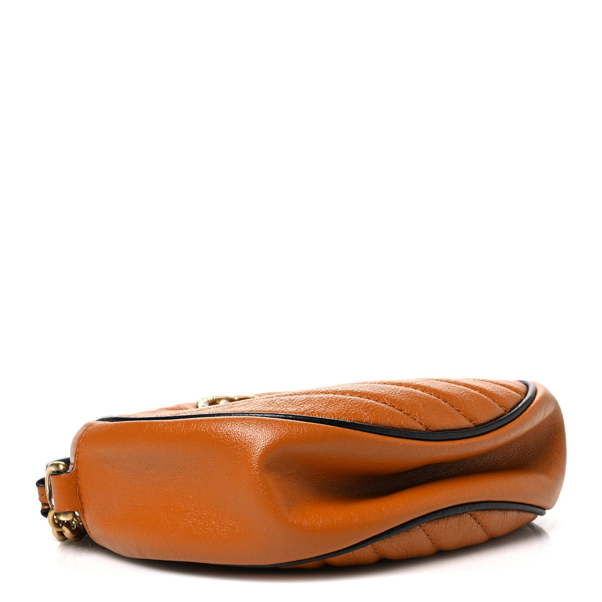 Mini Calfskin Shoulder Bag - Black