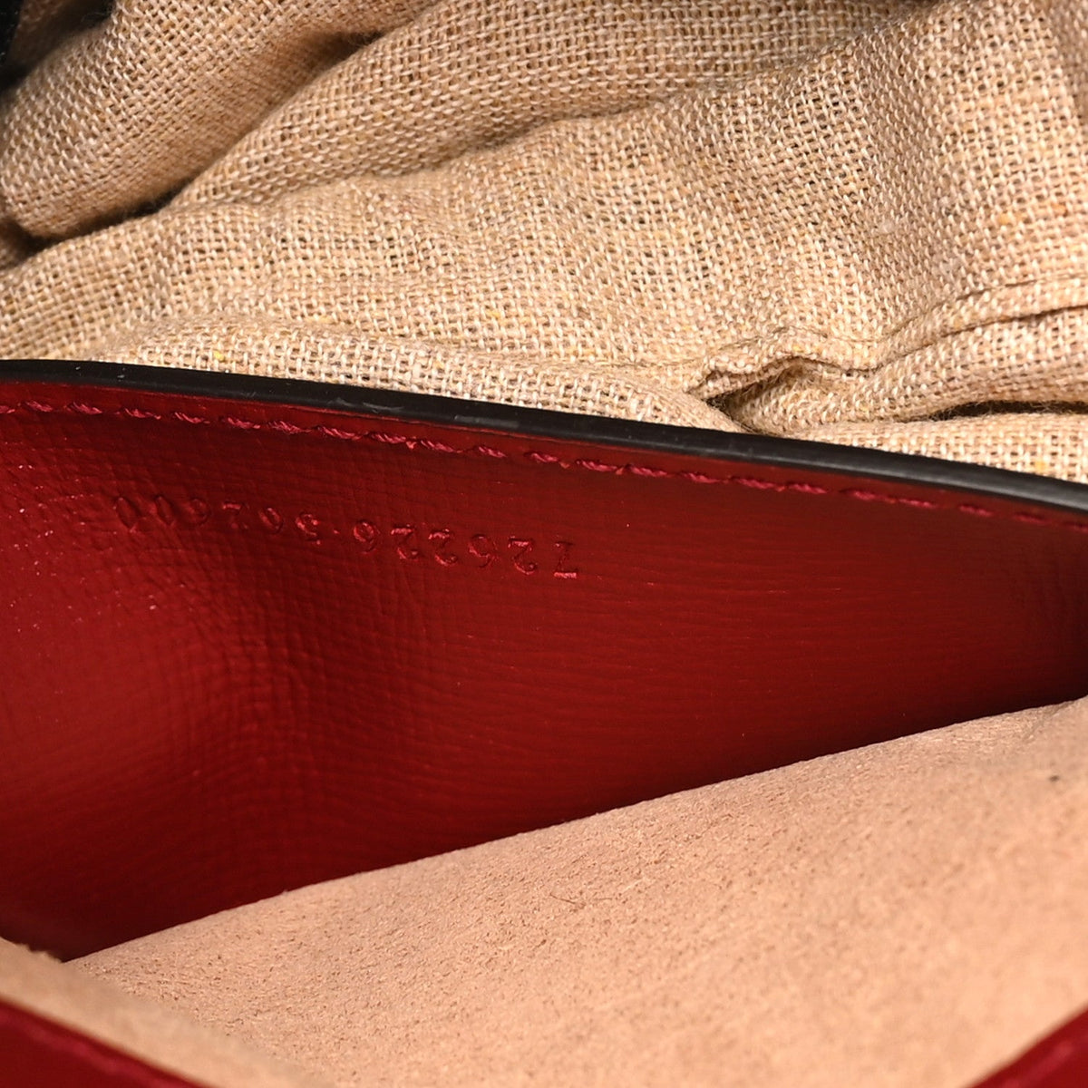 Calfskin Shoulder Bag - Red