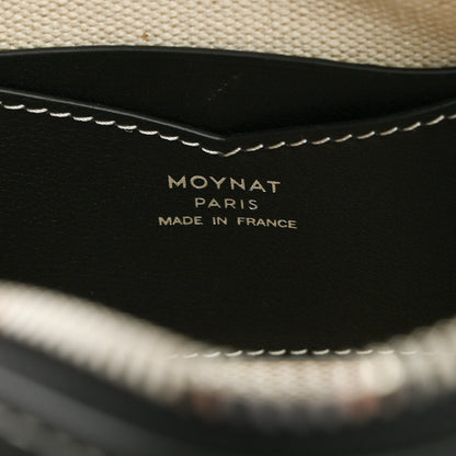 Calfskin Canvas Handbag - Black
