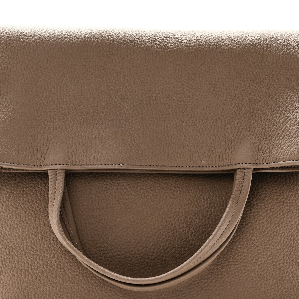 Calfskin Tote Bag - Grey