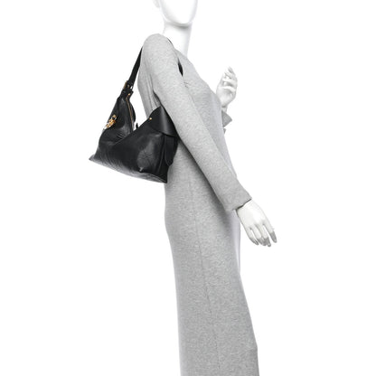 Medium Calfskin Handbag - Black